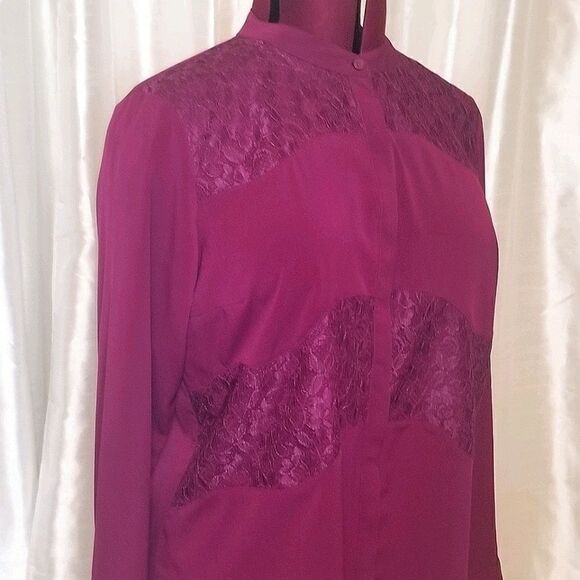 a.n.a. Long Sleeves Blouse (size XL) - Picture 6 of 8